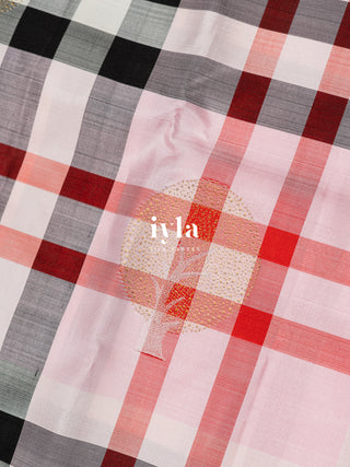 The Iconic Burberry Checkered Kanjeevaram