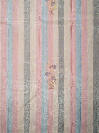 The Pearl White Bubble Tree Color Burst Kanjeevaram