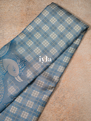 The Indian Kalamkari Peacock Weave Kanjeevaram