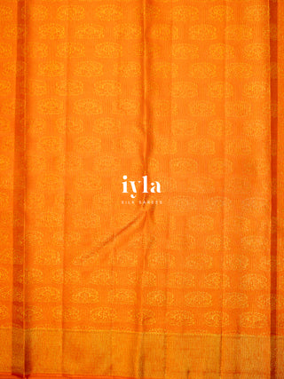 The Ikkat Floral Weave Kanjeevaram