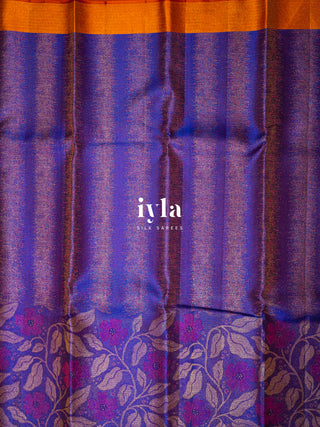 The Periwinkle Kanjeevaram in True Purple