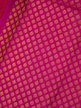 The Korean Hibiscus Kanjeevaram in Deep Forest Brown