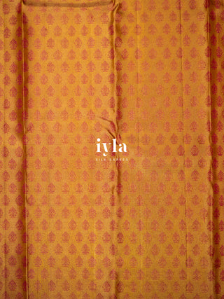 The Bloom Theory Kanjeevaram in Cinnamon
