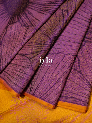 The Fresh Mallow Kanjeevaram in True Purple