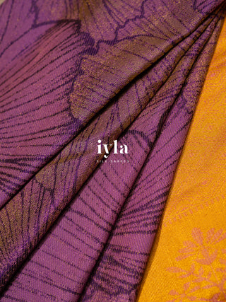 The Fresh Mallow Kanjeevaram in True Purple
