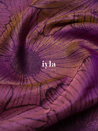 The Fresh Mallow Kanjeevaram in True Purple