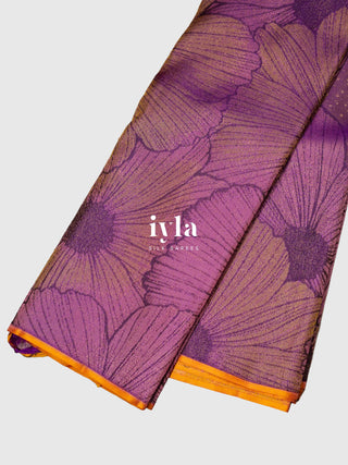 The Fresh Mallow Kanjeevaram in True Purple