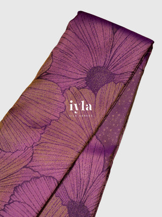 The Fresh Mallow Kanjeevaram in True Purple