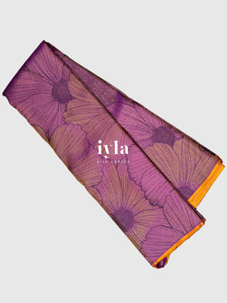 The Fresh Mallow Kanjeevaram in True Purple