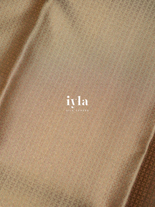 The Cross Stitch Garden Kanjeevaram in Champagne Ivory