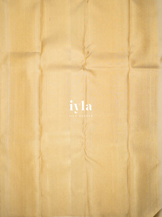 The Cross Stitch Garden Kanjeevaram in Champagne Ivory