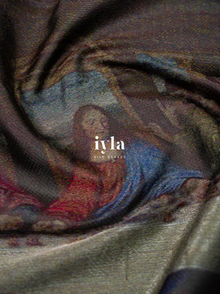 The Da Vinci’s Last Supper Kanjeevaram