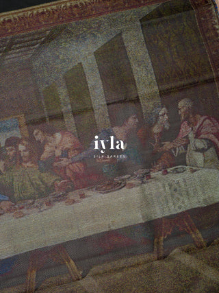 The Da Vinci’s Last Supper Kanjeevaram