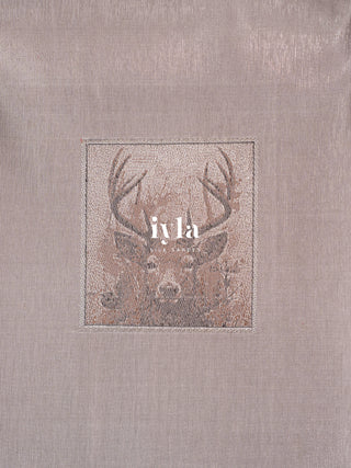 The Ash Grey Deer Woodland Kanjeevaram