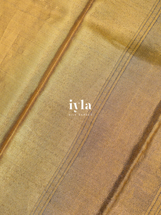 The Deers of Scandinavia Silk Saree in Pink Sorbet