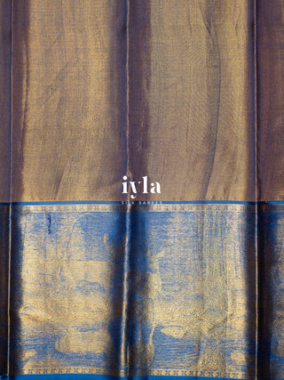 The Deers of Scandinavia Silk Saree in Pink Sorbet