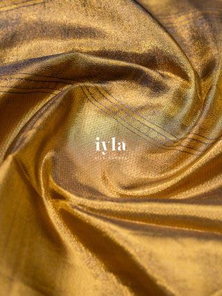 The Deers of Scandinavia Silk Saree in Pink Sorbet