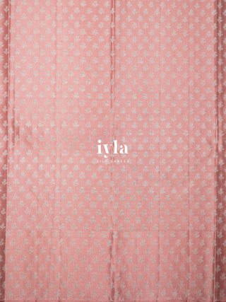 The Winter Sky Blue Deer in the Forest Kanjeevaram