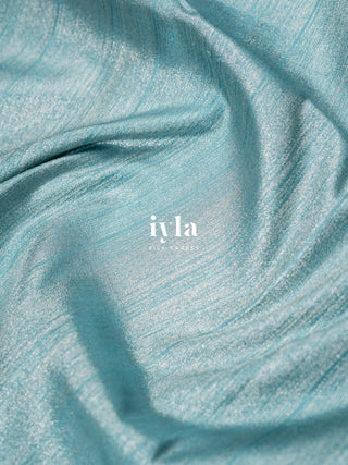 The Winter Sky Blue Deer in the Forest Kanjeevaram