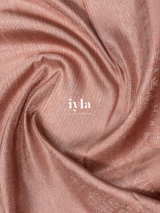 The Dusty Pink Rose Luxe Kanjeevaram