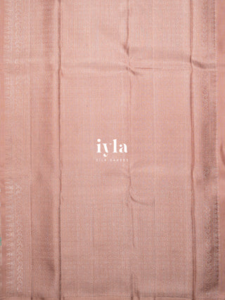 The Dusty Pink Rose Luxe Kanjeevaram