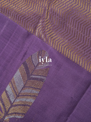 The Untamed Wild Kanjeevaram in French Blue