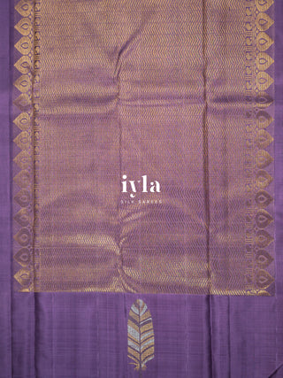 The Untamed Wild Kanjeevaram in French Blue