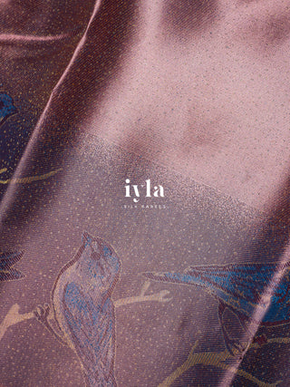 The Finch in Star Dust Kanjeevaram in Classic Pink