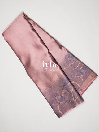 The Finch in Star Dust Kanjeevaram in Classic Pink