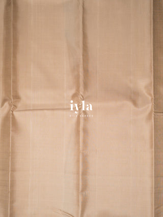 The Garden of Dreams Kanjeevaram in Beige Taupe