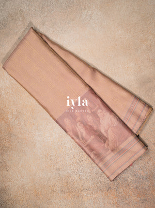 The Ravi Varma's Galaxy of Musicians Silk Saree