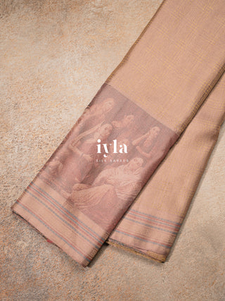 The Ravi Varma's Galaxy of Musicians Silk Saree