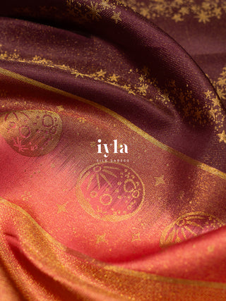 The Moon and a Thousand Stars Silk Saree