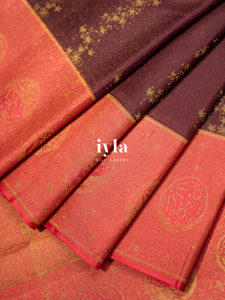 The Moon and a Thousand Stars Silk Saree