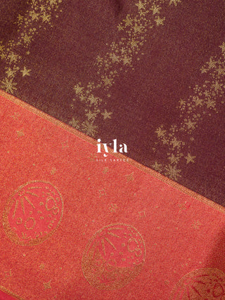The Moon and a Thousand Stars Silk Saree