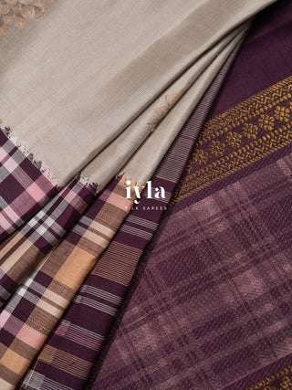 The Signature Madras Plaids x Dahlia Kanjeevaram