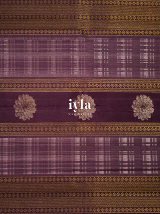 The Signature Madras Plaids x Dahlia Kanjeevaram
