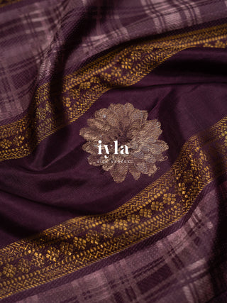 The Signature Madras Plaids x Dahlia Kanjeevaram