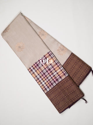 The Signature Madras Plaids x Dahlia Kanjeevaram