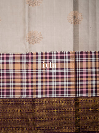 The Signature Madras Plaids x Dahlia Kanjeevaram