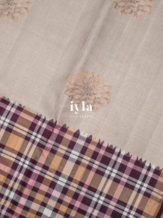 The Signature Madras Plaids x Dahlia Kanjeevaram