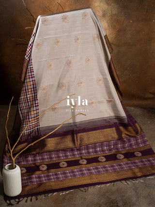 The Signature Madras Plaids x Dahlia Kanjeevaram