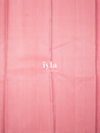 The Lady with the Lamp Kanjeevaram in Bright Pink