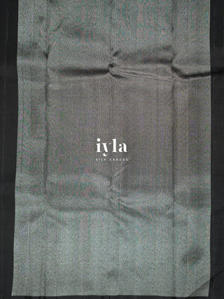 The Quill of Hogwarts Kanjeevaram in Obsidian Black