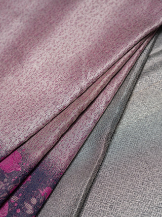 The Blooming Bouquet Kanjeevaram Dipped in silver