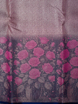 The Blooming Bouquet Kanjeevaram Dipped in silver