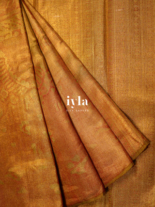 The Royal Wedding Procession Kanjeevaram in Gold