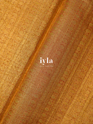 The Royal Wedding Procession Kanjeevaram in Gold