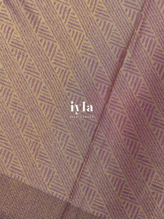 The Sunflower Blooms Kanjeevaram Dipped in Gold