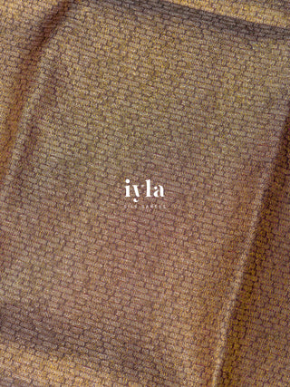 The Sunflower Blooms Kanjeevaram Dipped in Gold